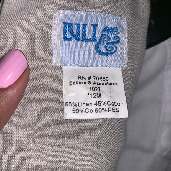 Luli & Me Flax Linen Dress - Picture 5 of 8